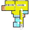 札幌市営地下鉄東豊線/環状通東駅 徒歩3分 3階 築20年 1LDKの間取り