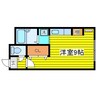 札幌市営地下鉄東豊線/環状通東駅 徒歩5分 4階 築28年 1Rの間取り