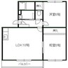 札幌市営地下鉄東豊線/元町駅 徒歩10分 3階 築35年 2LDKの間取り