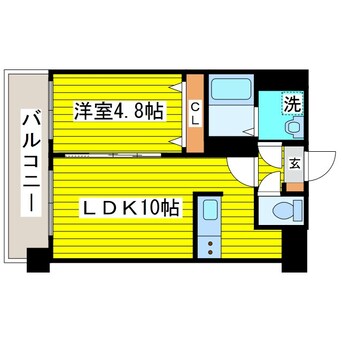 間取図 ルラシオン北9条通