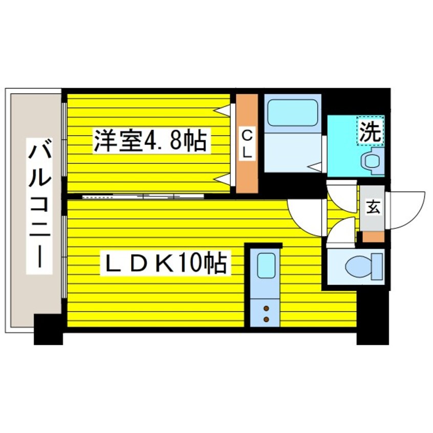 間取図 ルラシオン北9条通