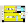 函館本線/札幌駅 徒歩8分 6階 築18年 1LDKの間取り