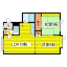 札幌市営地下鉄東豊線/環状通東駅 徒歩10分 3階 築35年 2LDKの間取り