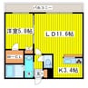 札幌市営地下鉄東豊線/元町駅 徒歩7分 2階 築14年 1LDKの間取り
