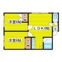 サンハイツの間取図