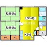 札幌市営地下鉄東豊線/元町駅 徒歩8分 2階 築34年 2LDKの間取り