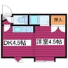 札幌市営地下鉄東豊線/新道東駅 徒歩5分 2階 築36年 1DKの間取り