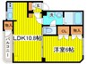 札幌市営地下鉄東豊線/元町駅 徒歩4分 3階 築25年 1LDKの間取り