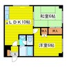 札幌市営地下鉄東豊線/元町駅 徒歩6分 2階 築39年 2LDKの間取り