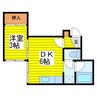 札幌市営地下鉄東豊線/東区役所前駅 徒歩5分 2階 築27年 1DKの間取り