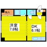 札幌市営地下鉄東豊線/環状通東駅 徒歩3分 3階 築37年 1DKの間取り