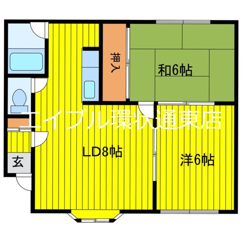 間取図 ドリームパレスＡ棟