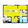 札幌市営地下鉄東豊線/さっぽろ駅 徒歩6分 2階 築10年 1LDKの間取り