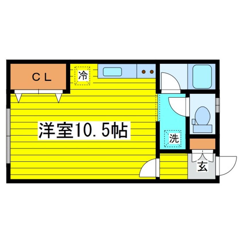 間取図 札幌市営地下鉄東豊線/東区役所前駅 徒歩1分 2階 築35年