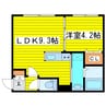 札幌市営地下鉄東豊線/新道東駅 徒歩1分 3階 築5年 1LDKの間取り