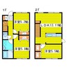 札幌市営地下鉄東豊線/東区役所前駅 徒歩6分 1-2階 築4年 3LDKの間取り