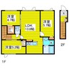 札幌市営地下鉄東豊線/環状通東駅 徒歩8分 2階 築3年 3LDKの間取り