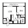 lien-n23 1LDKの間取り