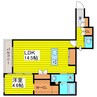 札幌市営地下鉄東豊線/北１３条東駅 徒歩11分 4階 築浅 1LDKの間取り