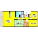 サーム北6条の間取図