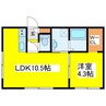 札幌市営地下鉄東豊線/元町駅 徒歩4分 4階 築3年 1LDKの間取り