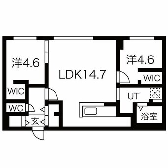 間取図 札幌市営地下鉄東豊線/元町駅 徒歩7分 1階 1年未満