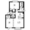 札幌市営地下鉄東豊線/環状通東駅 徒歩17分 1階 築19年 2LDKの間取り