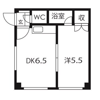 間取図 札幌市営地下鉄東豊線/元町駅 徒歩9分 1階 築32年