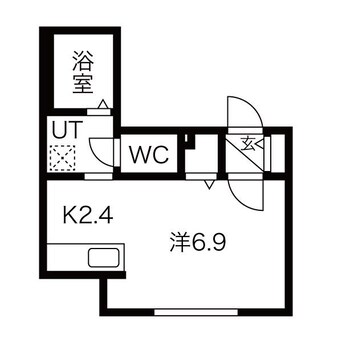 間取図 札幌市営地下鉄東豊線/東区役所前駅 徒歩6分 3階 1年未満