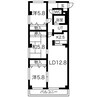 センタービル 3LDKの間取り