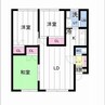 メゾン白はと 3LDKの間取り