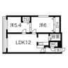 クロッカス21 2LDKの間取り