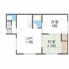 東光ハイツ 2LDKの間取り