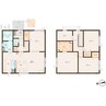 澄川貸家2-6 4LDKの間取り