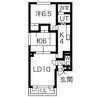 メゾン・ルシェールII 2LDKの間取り