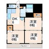 新屋敷いじまビル 3DKの間取り