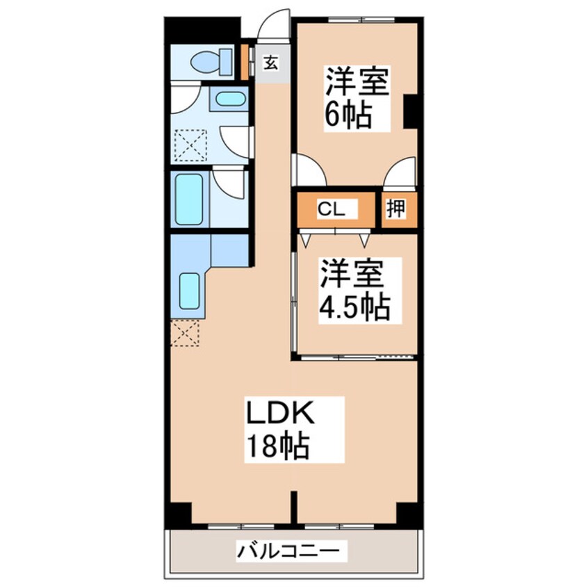 間取図 コーポ季句