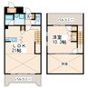 ムライチマンション熊高東 1LDKの間取り