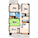 チサンマンション大江の間取図