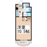 ロマージュ水前寺 1Kの間取り