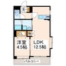 フォンス新水前寺 1LDKの間取り