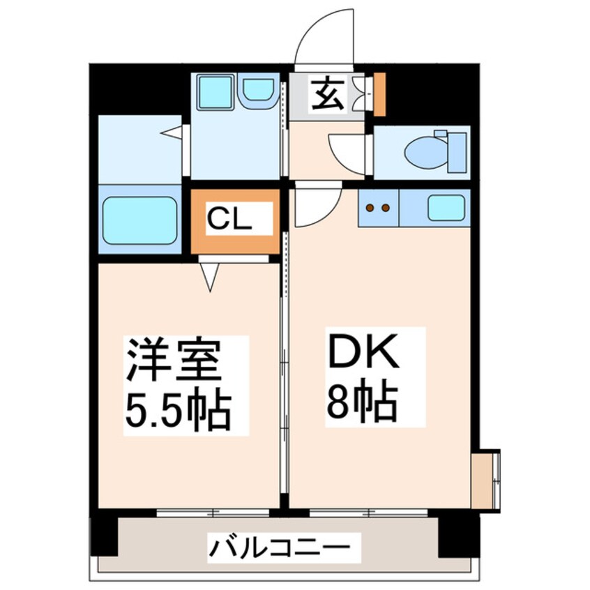 間取図 トリニティ八王寺