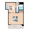 カージェ九品寺 1DKの間取り