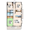 インフィニティ田迎 3LDKの間取り