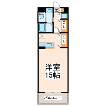間取図 エヴァーグリーン水前寺西・参番館