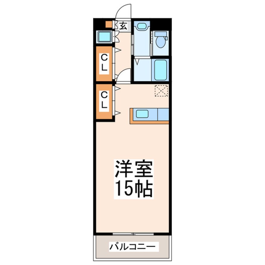 間取図 エヴァーグリーン水前寺西・参番館