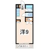 シャリエ九品寺 1Rの間取り