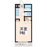 シャリエ九品寺 1Rの間取り