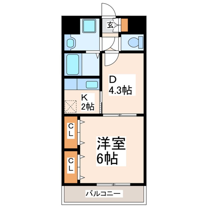 間取図 フランメゾン平成