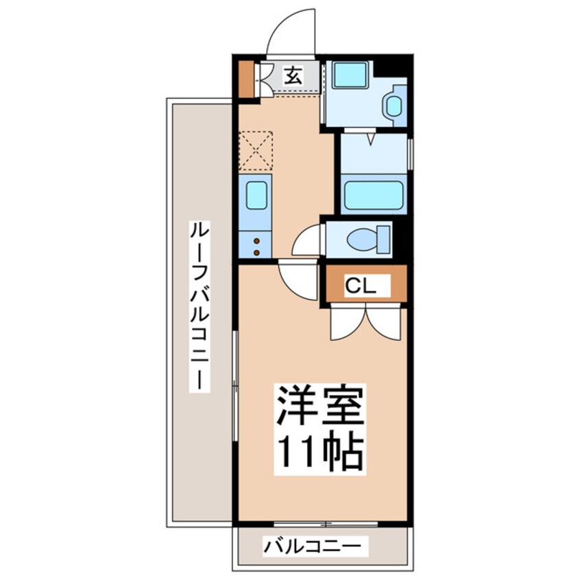 間取図 メゾン・ド・一熊